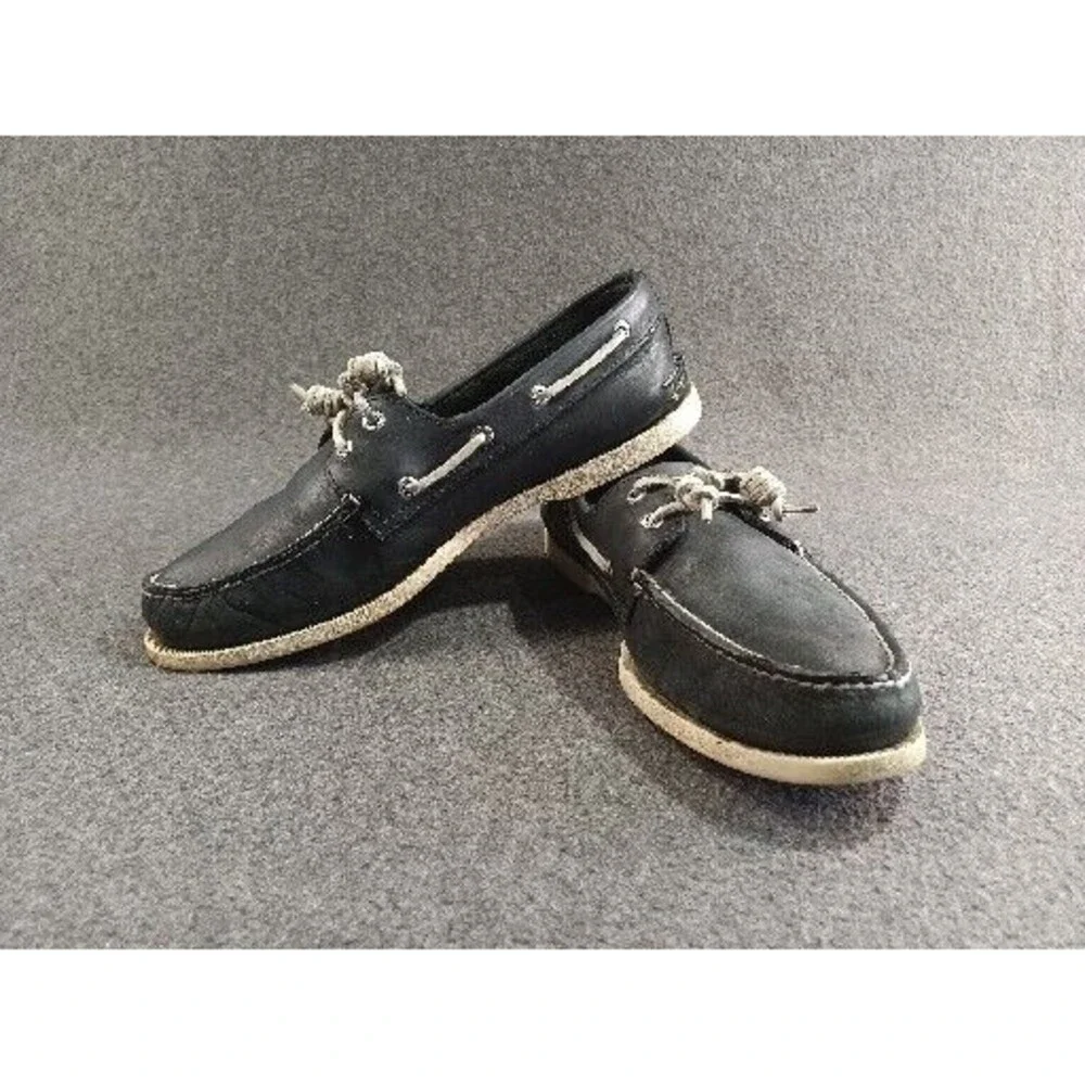 Sperry Top-Sider A/O Authentic Original 2 Eye Blue Boat Shoe Men's Size 11M